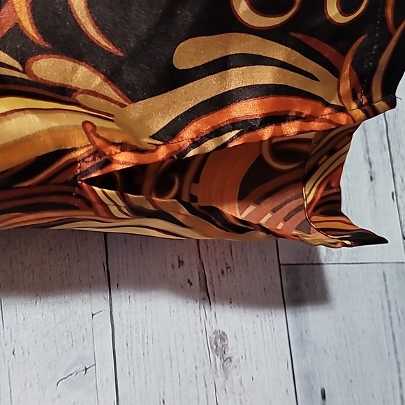 Vintage Maggie Barnes Print Bohemian Button Front Collared Blouse Should… - Picture 7 of 7